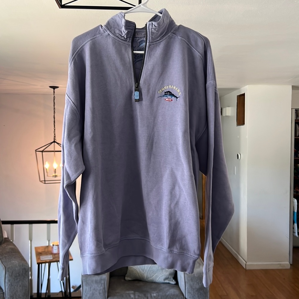 Brand new, never been worn. Tommy Bahama quarter zip.